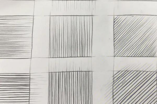 美术生怎么练线条，掌握好握笔方式后再从直线练起