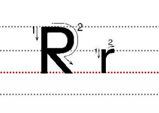 正确26大小写字母表