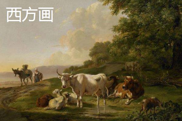 中国画和西方画的区别