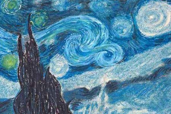 蜡笔画怎么涂色好看