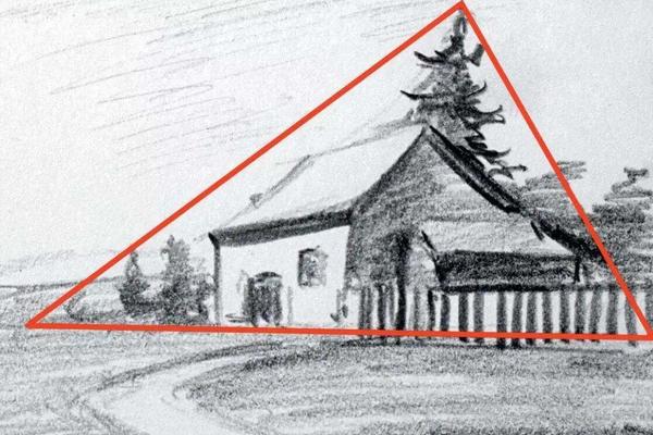 素描构图方法5种