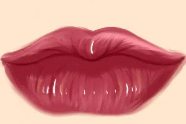 插画人物的嘴唇怎么画，根据人物特点和性格方向来设计