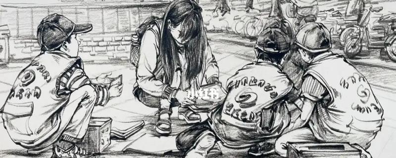 场景速写怎么才能画好,重点是多思考、切忌照抄