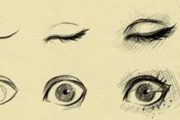 漫画人物的眼睛怎么画，可以先多临摹