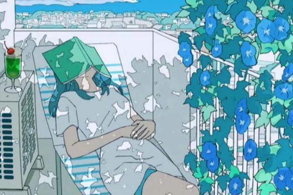 水彩风格插画人物怎么画好看，运用的色调不要跨度太大