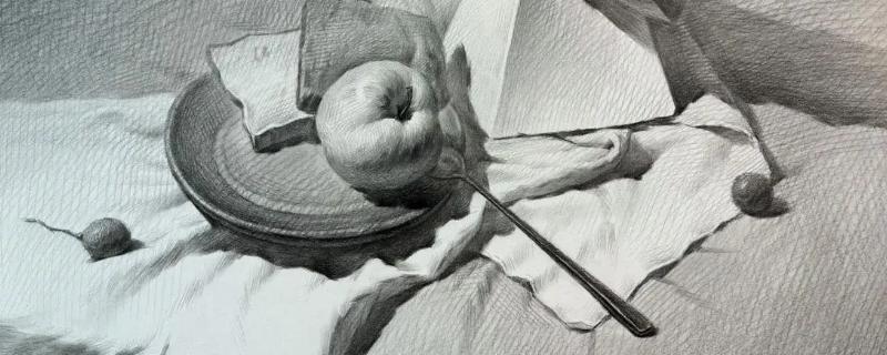 在家自学素描的方法,搜索网上的教学视频跟着学习