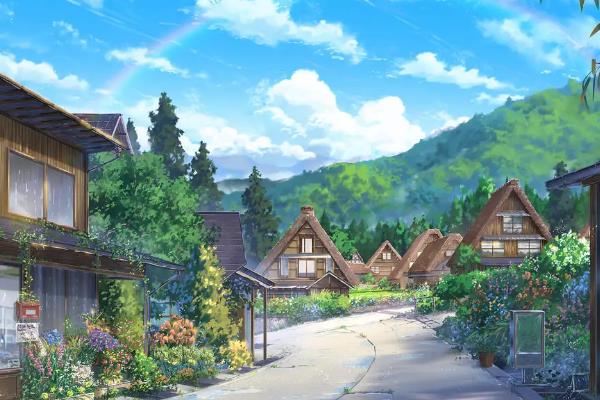 场景插画里面的景深能分为哪几种，具有前景、中景、背景