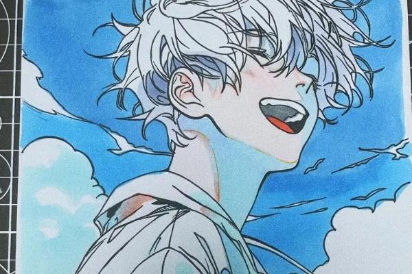 插画如何融合线稿，可以降低线稿的不透明度