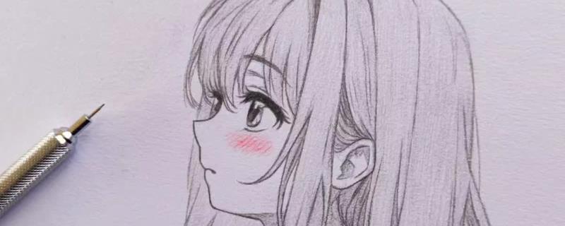怎么画动漫女性人物的脸,两腮画成鼓起状、鼻子要画圆润