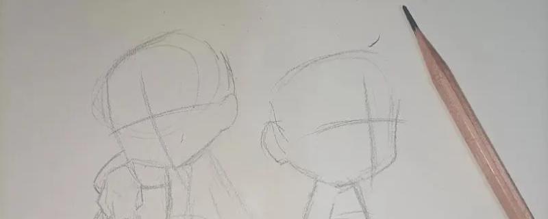 画人物素描的方法，第一步是起大形