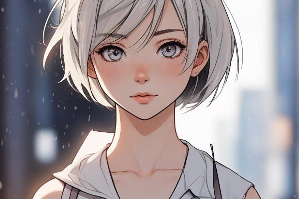 漫画人物的上半身怎样画，可以将各部位进行分开练习