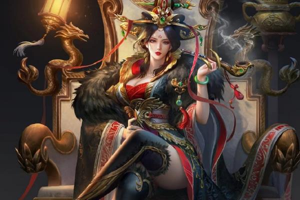 古风游戏原画绘画的练习方法，首先需要注意构图
