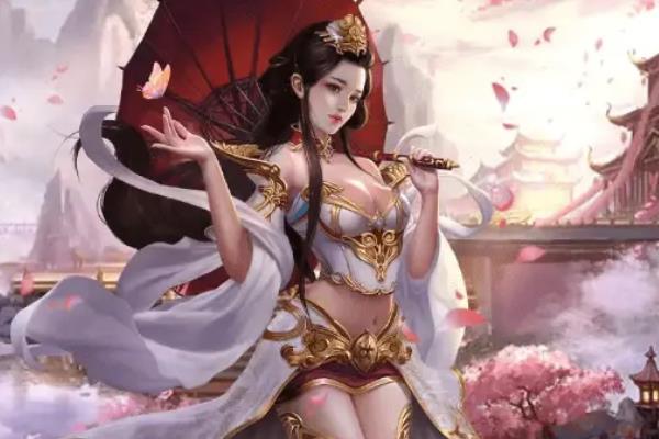 古风游戏原画绘画的练习方法，首先需要注意构图