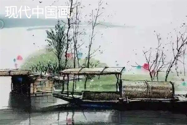 古代中国画和现代中国画的区别，主要在于特点和派别不同
