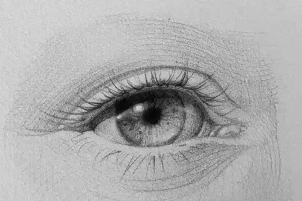 素描的基本步骤，先轻轻画出静物大体结构位置