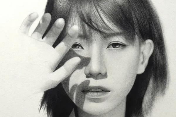 素描的基本步骤，先轻轻画出静物大体结构位置