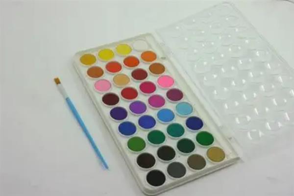 固体颜料是哪种，是水彩的一种形态