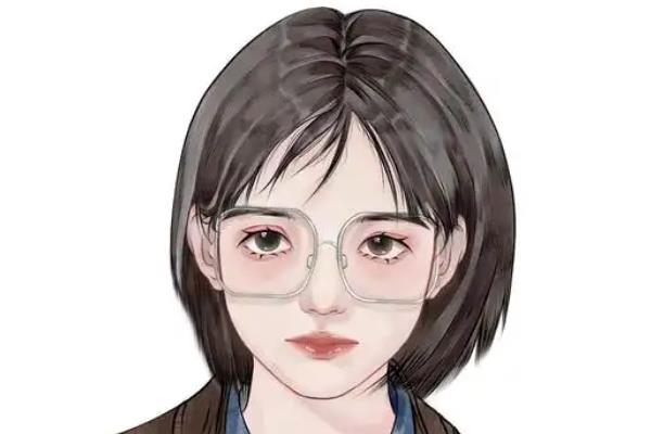 确定人物耳朵位置的方法，画正脸则位于左右两侧