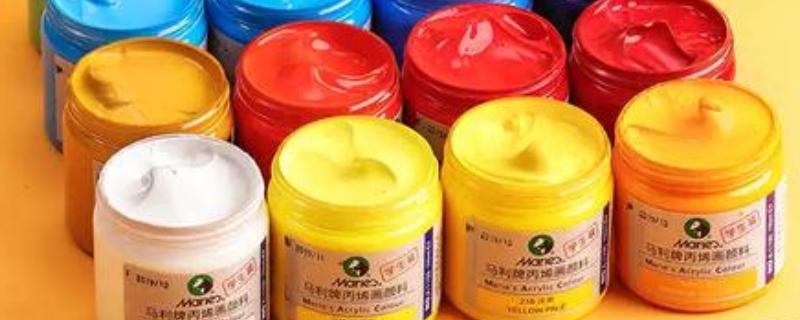 丙烯颜料和水粉颜料的区别，性质和使用方法均不同