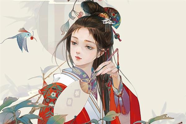 学习古风插画可以找什么工作，美术场景设计、图书出版等岗位均可胜任