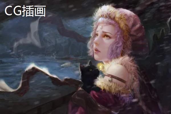 手绘插画和CG插画的区别，画法和使用工具均不同
