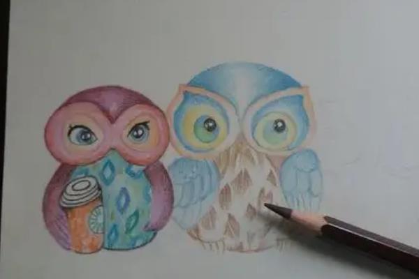 彩铅怎么上色，要选择有点纹理的厚纸
