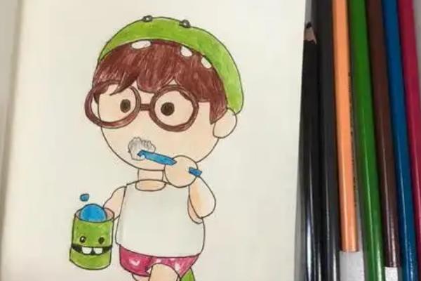 彩铅怎么上色，要选择有点纹理的厚纸