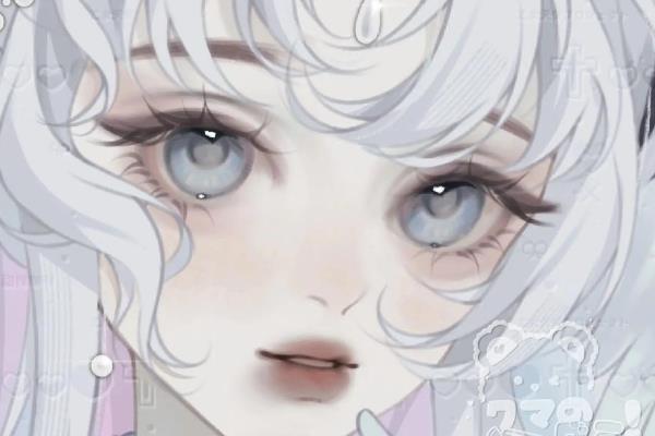 插画如何画出自然的腮红，添加高斯模糊能产生渐变的模糊效果