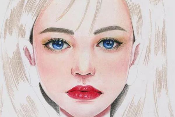 插画如何画出自然的腮红，添加高斯模糊能产生渐变的模糊效果