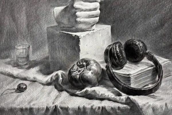 新手学素描找明暗关系的方法，关键在于了解明暗交界线