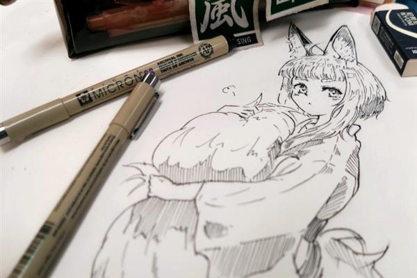 零基础自学漫画的方法，需练习素描、水彩、速写等基础技能