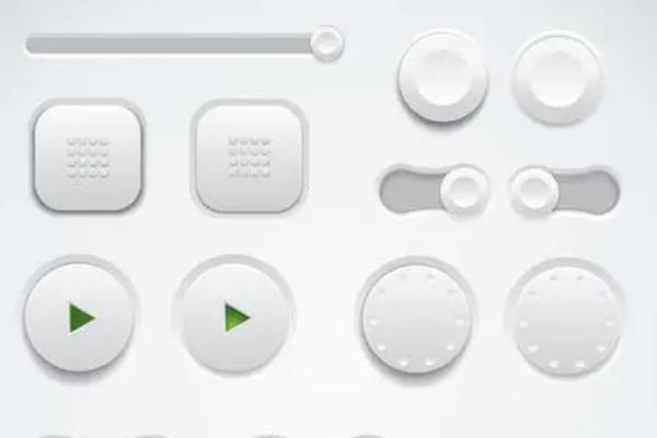 UI设计中的按钮的作用，包括展开、收起、下拉、加减等操作功能