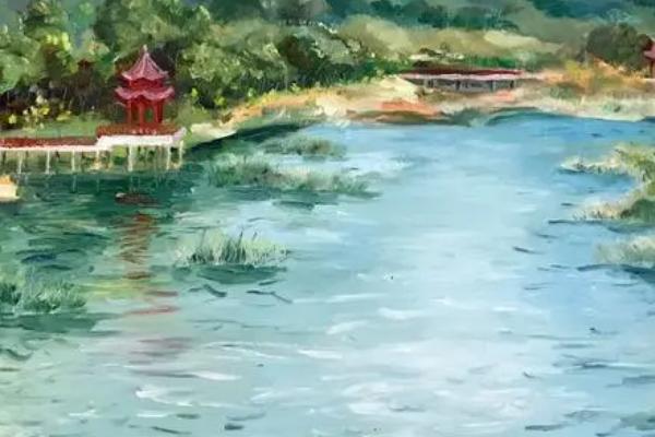 一个水滴如何画，要注意其光影效果