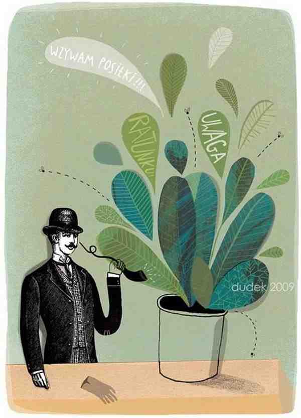 精选创意十足的手绘插画图片欣赏