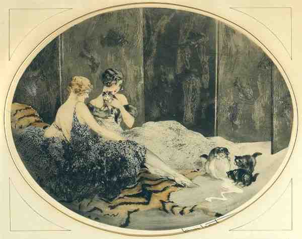 Louis Icart油画作品（二）图片