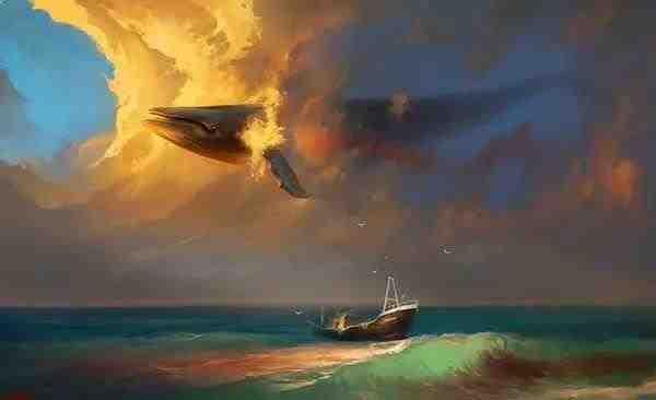 俄罗斯插画师Artem Rhads Chebokha唯美梦境作品欣赏