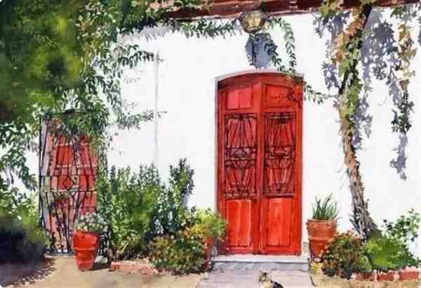 德国 Elke Memmler 水彩画家作品欣赏