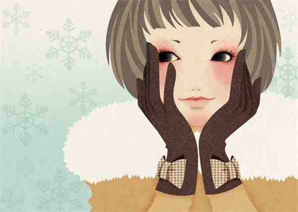 性感迷人的美女人物插画艺术作品