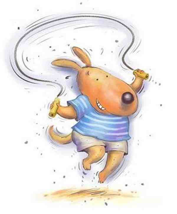 手绘充满乐趣的儿童点滴生活插画