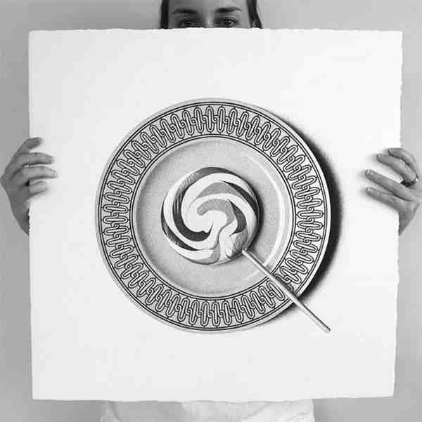 欣赏艺术家手绘逼真食物图片集