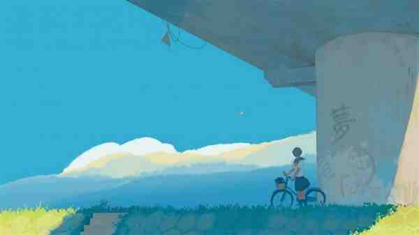 唯美治愈系的宫崎骏动漫手绘插画壁纸