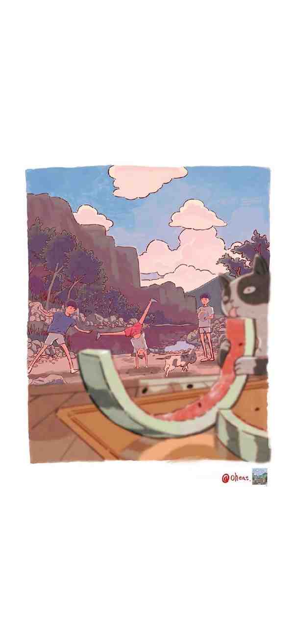 梦幻90后童年回忆手绘图片大全