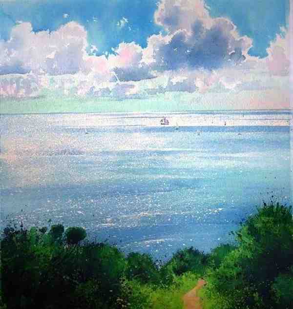 英国插画师Richard Thorn唯美风景手绘水彩插画
