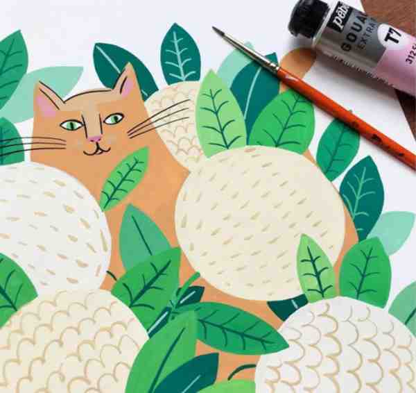 法国水粉艺术家Agathe Singer｜水粉作品欣赏