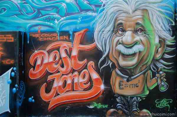 国外抽象艺术画 卡通涂鸦墙画图片