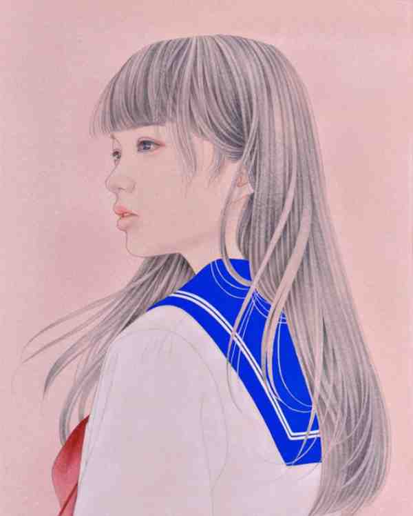 日本插画家 宮崎 優 (呉榮子) 人像作品欣赏