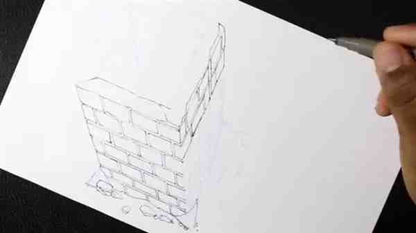 3d立体绘画视频教程 写实的3D立体画