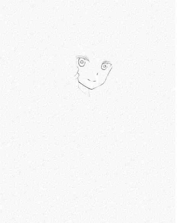 漫画人物彩铅绘画绘画教程 彩铅绘画