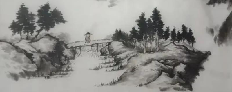 怎么临摹山水画，可拷贝临摹、对临和变体临摹等