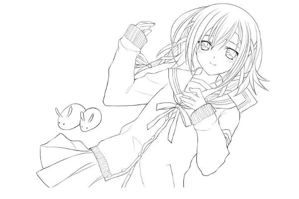画漫画线稿会抖怎么处理，尽量不要从线条的结尾去连线